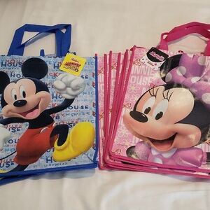 Disney Mickey and Minnie Colorful Large Tote Bags